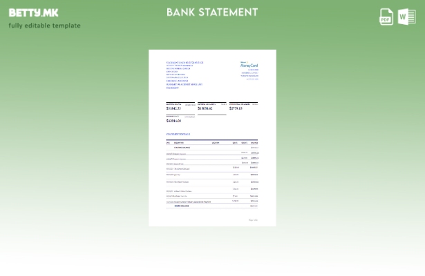 Модерен стил на САД Walmart Money Card шаблон за верзија на зборот